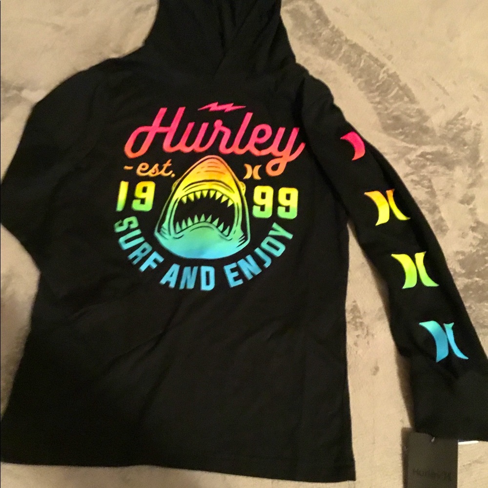 Hurley Hoodie Shirt NWT